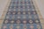 Rug & Kilim Rug & Kilim’s Contemporary Dhurrie Rug in Blue and Beige With Geometric Accents For Sale - Image 4 of 10