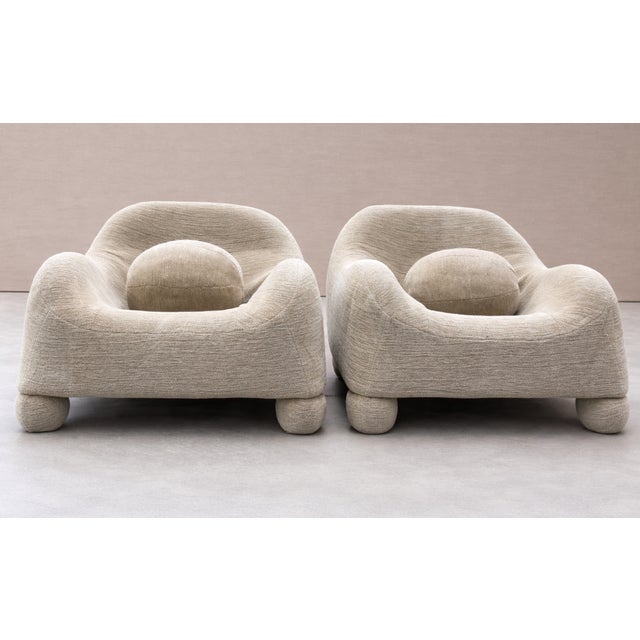 Pair of original De Pas D'urbino, Lomazzi for Zanotta GOMMA chairs. These are extremely rare and hard to find. The...