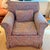 Pair of Swivel Chairs in Vintage Ralph Lauren Block Print For Sale In Washington DC - Image 6 of 13