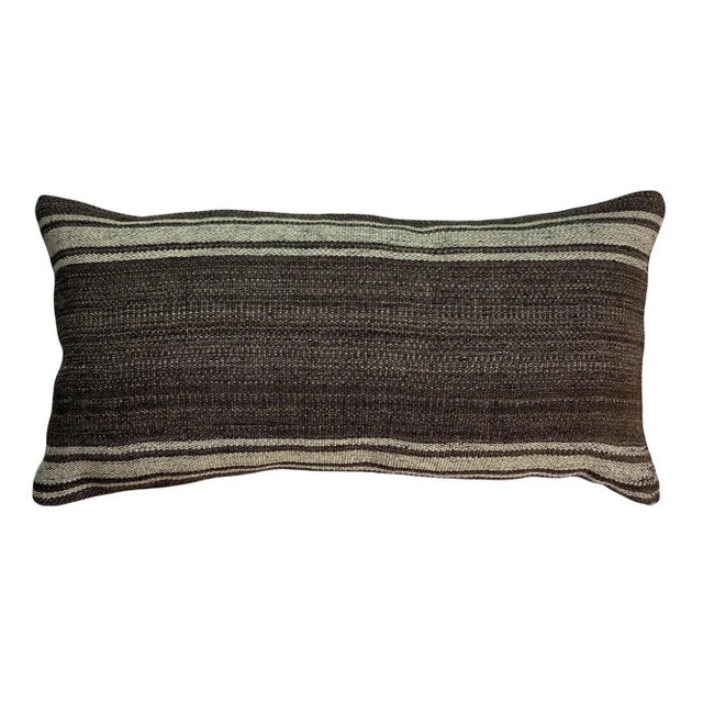 Textile Vintage Turksih Kilim Pillow Cover For Sale - Image 7 of 11