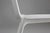 Mid-Century Modern Vintage White Design Chair, Belgium, 2000s For Sale - Image 3 of 11