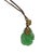 Contemporary Carved Jade Pendant Necklace For Sale - Image 3 of 4