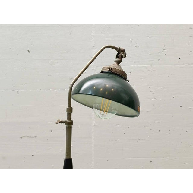 Industrial Metal Table Lamp, 1930s For Sale - Image 9 of 16