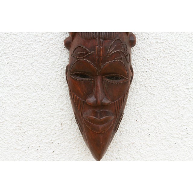 African Handcarved Wood African Art For Sale - Image 3 of 8