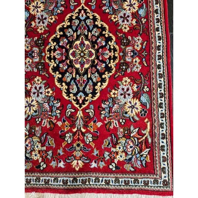 Floral Motif with Central Medallion, 1980s For Sale - Image 4 of 10