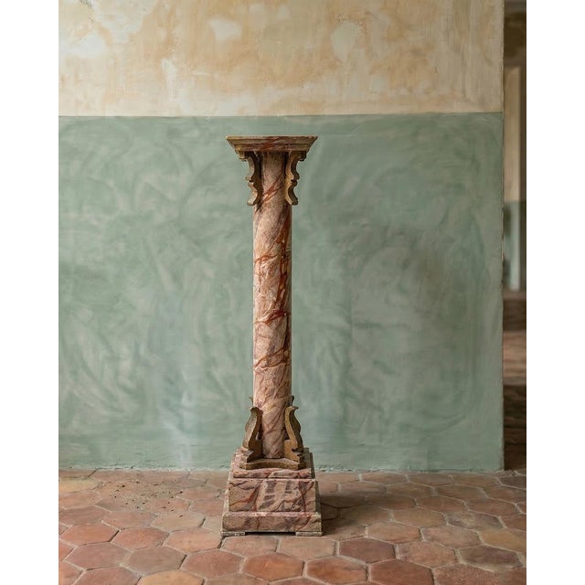 La Piccola Colonna - Imagine the theatrical splendour of an old Italian church—walls swirled with painted marble,...