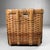 Vintage Japanese Bamboo Harvest Basket, 1960s For Sale - Image 4 of 10