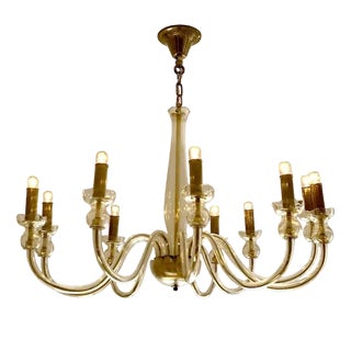 Neoclassical Ceiling Fixture from Veronese, Italy, 1960s For Sale
