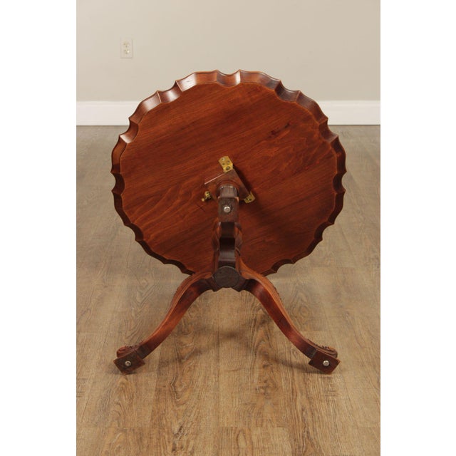 Georgian Style Mahogany Tilt Top Table For Sale - Image 17 of 18