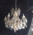 Large Vintage Italian Beaded Chandelier For Sale - Image 4 of 6