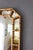 Gold Tall Chinoiserie Faux Bamboo Gold Tortoise Shell Octagon Mirror For Sale - Image 8 of 15