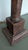 Brown Vintage 1970s Large Faux Bamboo Palm Tree Statement Table Lamp For Sale - Image 8 of 9