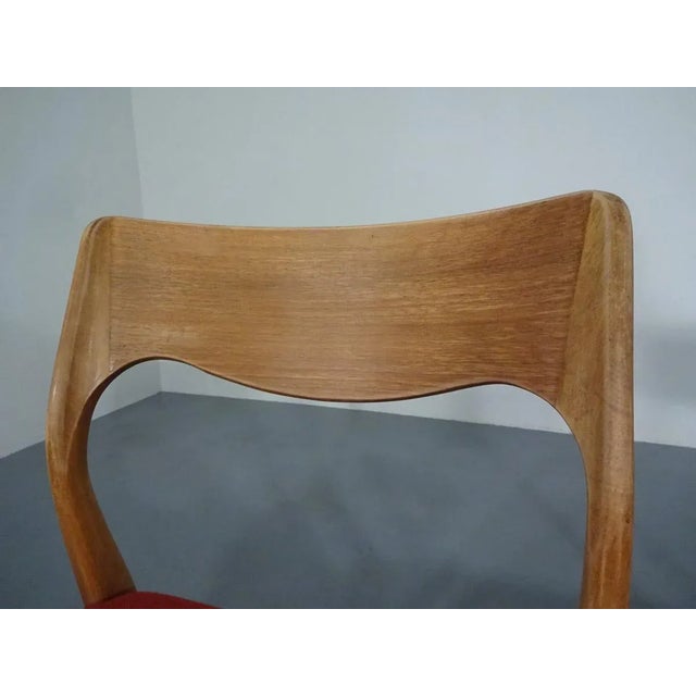 Set of Danish Oak Dining Chairs, 1960s For Sale - Image 14 of 17