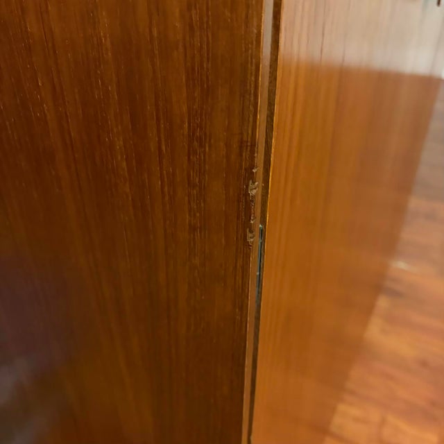 G-Plan Ib Kofod Larsen Teak & Rosewood Wardrobe Armoire For Sale - Image 13 of 17