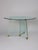 Glass and Brass Circular Table, 1970s For Sale - Image 3 of 9