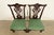 1980s Thomasville Chippendale Carved Mahogany Side Chairs or Dining Chairs, Pair For Sale - Image 5 of 14