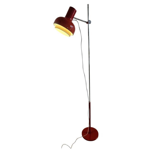 Mid-Century Adjustable Floor Lamp by Josef Hurka for Napako, 1970s For Sale - Image 16 of 16