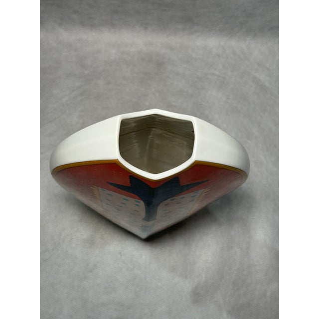 Mid-Century Modern Vase by Elsa Fischer-Treyden for Rosenthal, 1970s For Sale - Image 3 of 7
