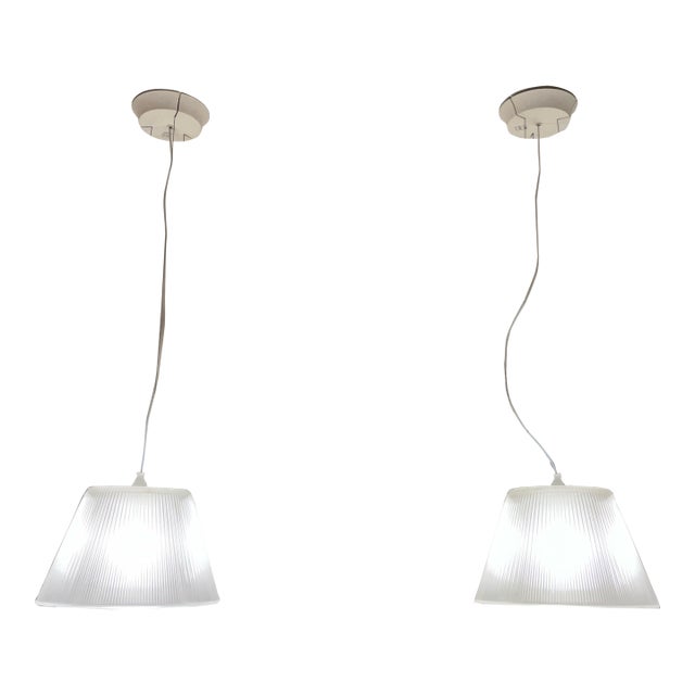 1990s Philippe Starck Romeo Pendants Designed for Flos Lighting - a Pair For Sale