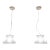 1990s Philippe Starck Romeo Pendants Designed for Flos Lighting - a Pair For Sale