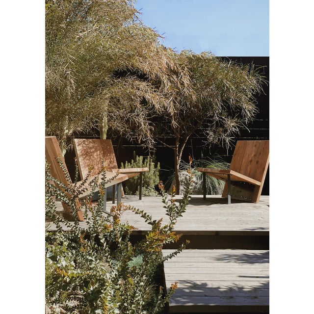 Metal Outdoor Adirondack Chair For Sale - Image 7 of 7