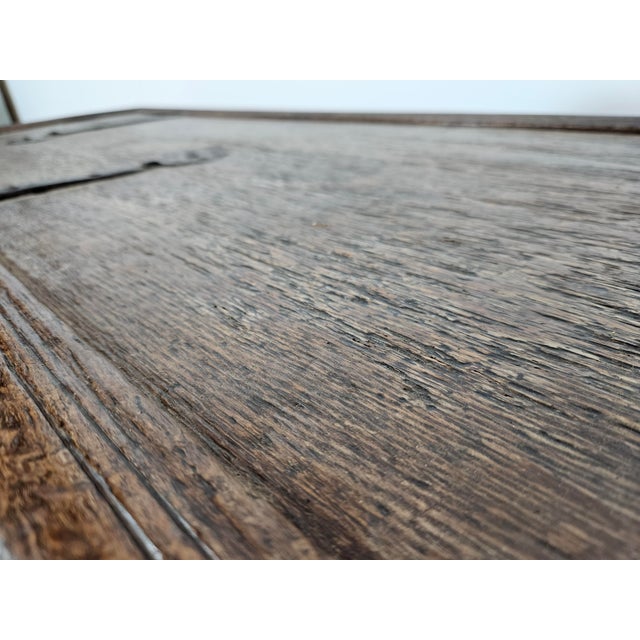 Purple Gothic Chest, 15th Century For Sale - Image 8 of 18