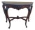 Antique Italian Walnut Console Table, 1890s For Sale