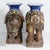 Boho Chic Pair Elephant Garden Seats Rare Large For Sale - Image 3 of 15