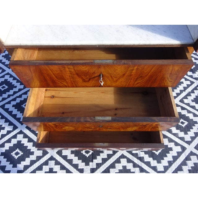 Louis Philippe Walnut Dressing Table For Sale - Image 17 of 18