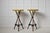 Antique Swedish Tall Trolleribord Magic-Tables, 1880s, Set of 2 For Sale - Image 3 of 12