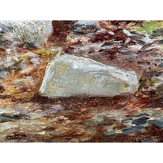 Sky Blue 19th Century William Beattie-Brown Scottish Isle of Skye Landscape Oil Painting For Sale - Image 8 of 18
