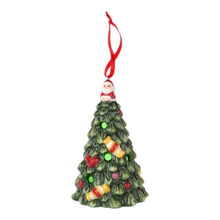 Spode Christmas Tree Led Multicolor Tree Ornament For Sale