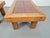 Brown Brutalist Oak Side Tables with Terracotta Tiles, 1950s, Set of 2 For Sale - Image 8 of 12