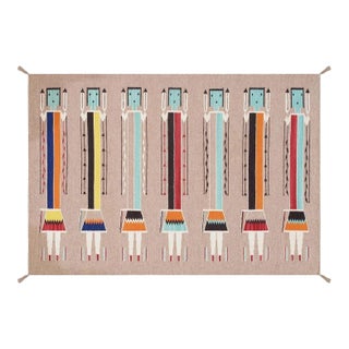 Tuscany Wool Mocha Area Rug, 3' 2'' X 4'11'' For Sale