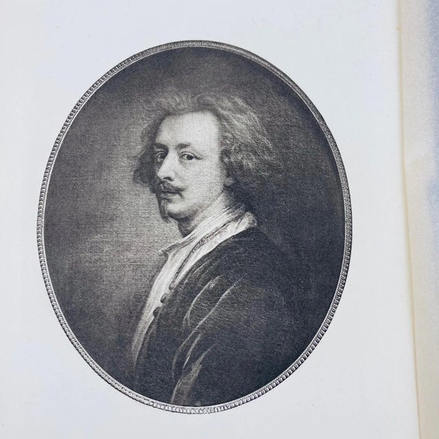 Mid 1800s Antique Etching Van Dyck Self Portrait For Sale - Image 11 of 11