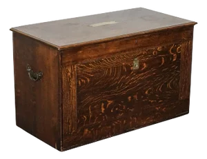 Large Victorian Military Campaign Specimen Trunk