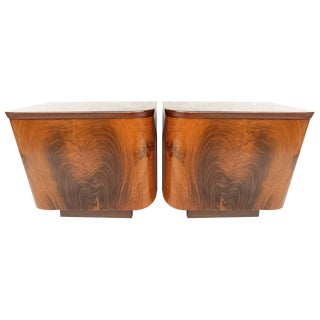 Bedside Tables by Jindřich Halabala for Up Závody, 1960s, Set of 2 For Sale