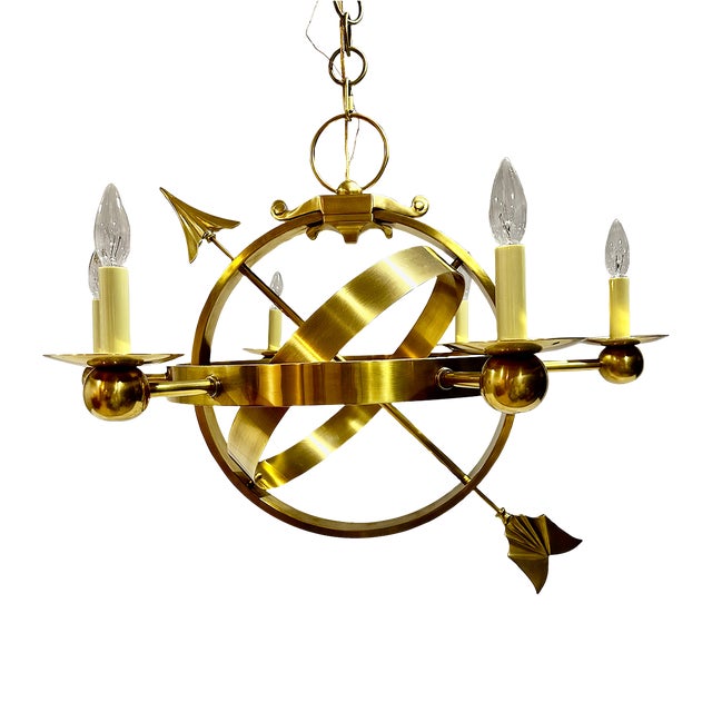 Contemporary Armillary Sphere by Visual Comfort Designed by Eric Colher For Sale