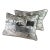 Modern Abstract Silk Brocade Pillows/a Pair For Sale