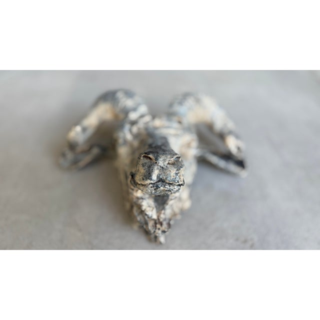 Antique Ram's Head From South of France For Sale - Image 4 of 10