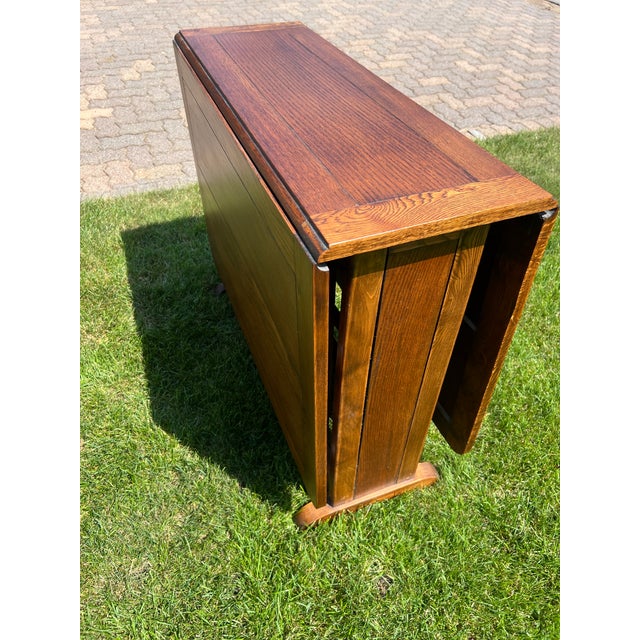 Early 20th Century Drop Leaf Art & Craft Table Folding For Sale In Minneapolis - Image 6 of 6