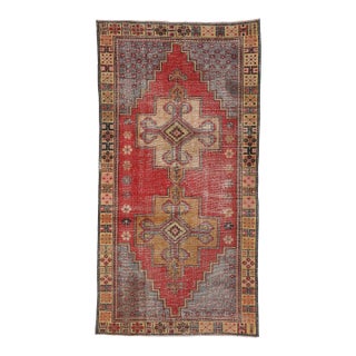 Mid 20th Century Vintage Decorative Turkish Konya Rug For Sale