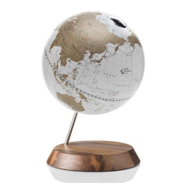 Early 21st Century Gold Desk Globe by Zoffoli Mappamondi For Sale - Image 5 of 5