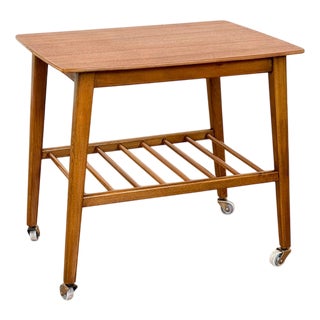 Teak Side Table, Denmark, 1950s-1960s For Sale