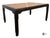 Late 20th Century Vintage Century Raymond Sobota Chin Hua Collection Chinoiserie Style Burl & Black Lacquer Dining Table For Sale - Image 5 of 12