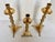 Vintage 1970s Brass Clawfoot Candle Holders - Set of 3 For Sale - Image 11 of 13