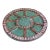 Spanish 1960s Alfaraz Hand Made Studio Pottery Plate For Sale