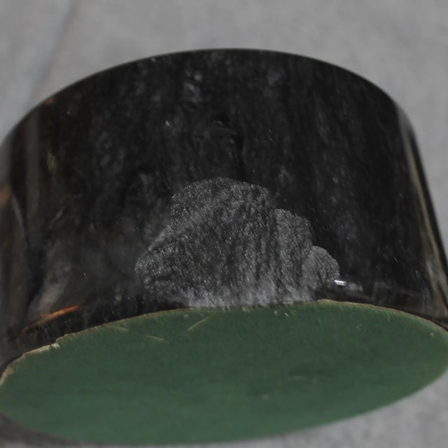 Curtis Jere Tall Tabletop Sculpture Abstract Steel Ribbon Twist For Sale - Image 4 of 4