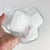 Vintage Muurla Finland Ruffled Folded Handkerchief Vase Clear Blown Art Glass For Sale In Baltimore - Image 6 of 10