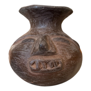 Vintage Anthropomorphic Earthenware Effigy Vessel